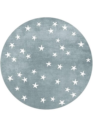 Children'S Rug,Modern Short-Pile Children&rsquo;S Rug Star Design Children'S Room Star Pattern,Living Room Bedroom Coffee Table Carpet,Play Rug For Children'S Room,Star Children'S Room Play Mat,Crawling Mat