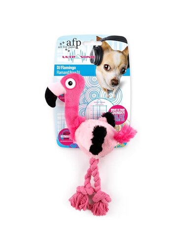 All For Paws Ultrasonic Dj Flamingo Dog Toy, 3.6 Kg