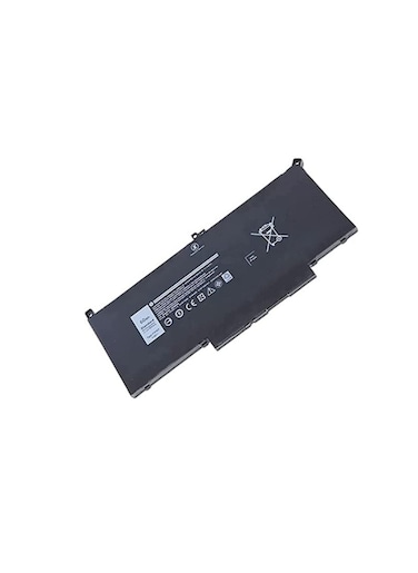 7895.0 mAh Replacement Laptop Battery For Dell Latitude 12 7000/7280/7480/DM3WC/0DM3WC/2X39G Black