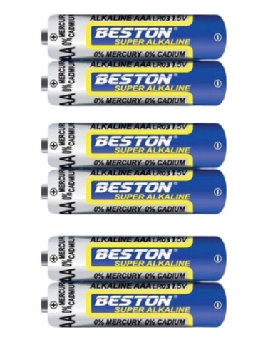 Beston AAA Super Alkaline Battery Pack of 6