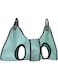 Cat Beauty Hammock Strap, Cat Frame for Trimming Nails with Cat Nail Clippers/trimmers (Lake Blue XS)