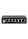 Switch POE DGS-F1006P-E 4Port Gigabit+2Port Uplink Unmanaged Desktop Black