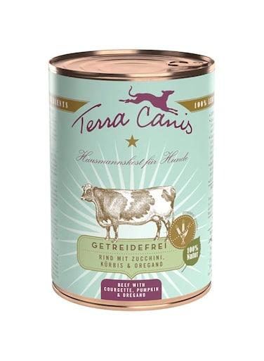 Terra Canis Grain Free Beef Dog Wet Food - 400G