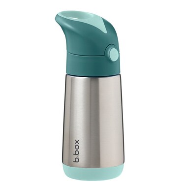 Insulated Drink &amp; Water Bottle   Insulated Double Wall Stainless Steel   Keeps Drinks Cold up to 8hrs, Warm up to 6hrs   350ml/12(emerald forest)