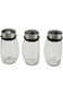 7PC Revolving Spice Rack with Glass Jars, Spinner Countertop Organizer for Kitchen &amp; Gift Idea