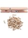 TOMVAES Mini Wooden Clips, 100 PCS Natural Wood Clothes Pegs, Sturdy Small Clothespins, Photos Clothes Crafts Display Tiny Pegs, Home School Decorative Clips, 7.2 * 1.0cm