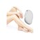 Crystal Hair Removal Eraser &ndash; Reusable Painless Hair Remover &amp; Skin Exfoliator (Silver)