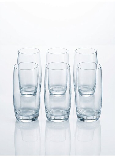 Vigne 6 Piece Tumbler 330ml Drinking Set For Juice, Water, Soft Drinks, Hard Drink, Hot Beverages