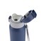 LocknLock Chubby Tumbler 370ml &ndash; Blue, Stainless Steel Mug with Double-Wall Insulation &amp; One-Touch Lid