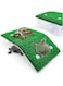TERRIFI Turtle Resting Basking Platform Simulation Grass Turtle Ramp, Lawn Tortoise Climbing Ladder Turtle Resting Terrace for Reptile Frog Terrapin - Middle