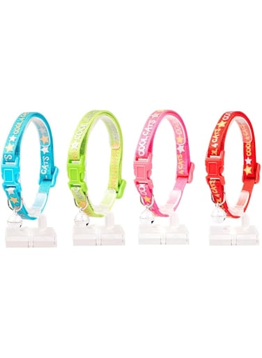 Duvo Cat Collar Nylon Mixed Colors 20-30Cm / 10Mm