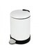 Step Trash Bin   Glossy Stainless Steel Finish   Groove Pedal   Fingerprint Resistant   Suitable For Bathrooms, Kitchens &amp; Homes   5 Liters