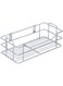 Sulfar Stainless Steel Multipurpose Kitchen Storage Rack/Wall Mount Hanging Stand Bedroom/Bathroom Shelf (Silver)