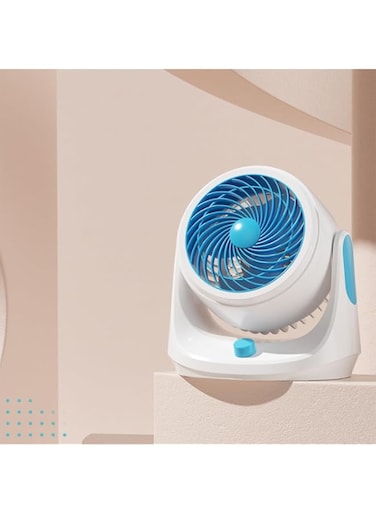 COOLBABY Air Circulation Fan TableTurbocharged Home Desktop Quiet Energy-saving Fan Large Wind Can Shake Head
