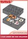 Under Bed Shoe Organizer,Set of 2 Underbed Shoe Storage Boxes Bins,Extra Large shoes Organizer For Closet,Men Women Kids Shoes,High Heels,Short Boots,Sneakers