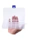 Snowkingdom Transparent Plastic Grid Box Storage Organizer for Display Collection with Adjustable Dividers - 15 Clear Grids - 6.9"x4"x0.9