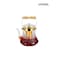 1200ml Glass Teapot with Infuser Heat Resistant Stove Safe Tea Kettle Elegant Gold Handle