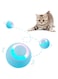 LELEAN Interactive Cat Toy Ball 2.0 Smart Automatic Rolling Toy Cat Ball Moving Self Indoor Playing Play Pet's with LED Lights Cat Toy Balls