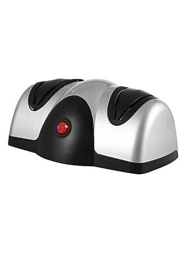 2 Stage Electric Kitchen Knife Sharpener Automatic Grinding System for Stainless Steel &amp; Ceramic Knives &acirc;&euro;&ldquo; Fast Sharpening, Safe Slot Design, Essential Kitchen Accessories