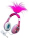 Ekids Trolls World Tour Poppy Kids Headphones, Glow In The Dark, Stereo Sound, 3.5mm Jack, Wired Headphones For Kids, Tangle-Free, Volume Control, Childrens Headphones Over Ear For Travel (140)