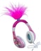 Ekids Trolls World Tour Poppy Kids Headphones, Glow In The Dark, Stereo Sound, 3.5mm Jack, Wired Headphones For Kids, Tangle-Free, Volume Control, Childrens Headphones Over Ear For Travel (140)