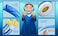 Kiddesigns Baby Shark Wired Headphones, Built In Volume Limiting Feature For Kid Friendly Safe Listening, Adjustable Headband, 3 Volume Settings, Great Stereo Sound 3.5mm Connectivity, Blue