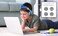 Kiddesigns Baby Shark Wired Headphones, Built In Volume Limiting Feature For Kid Friendly Safe Listening, Adjustable Headband, 3 Volume Settings, Great Stereo Sound 3.5mm Connectivity, Blue