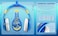 Kiddesigns Baby Shark Wired Headphones, Built In Volume Limiting Feature For Kid Friendly Safe Listening, Adjustable Headband, 3 Volume Settings, Great Stereo Sound 3.5mm Connectivity, Blue