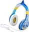 Kiddesigns Baby Shark Wired Headphones, Built In Volume Limiting Feature For Kid Friendly Safe Listening, Adjustable Headband, 3 Volume Settings, Great Stereo Sound 3.5mm Connectivity, Blue