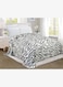 East 100% Polyester Rotary Fleece Blanket -220x240 cm Wave Printed Super King