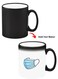 Color Changing Heat Sensitive Ceramic Mug, Image Revealed When HOT Liquid is Added! Mask