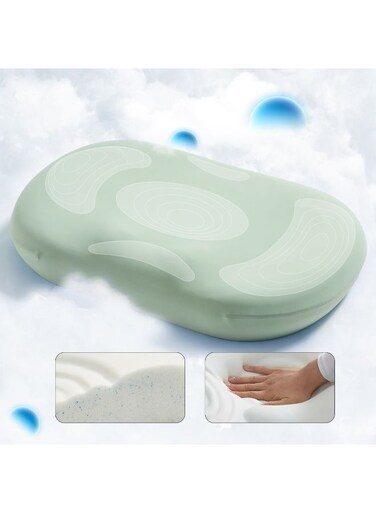Contour Memory Foam Pillow Cervical Bed Pillow for Pain Relief