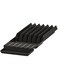 BS Case IKEAA Knife Rack, Anthracite 20x50 cm (8x20 ") -