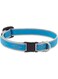 Lupine Pet Reflective Huighlights Cat Collar with Safety Buckle 8-12" &ndash; Blue Diamond