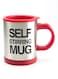 Stirring Mug Red/Silver 400ml