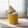 Home Crayon Rope Storage Basket - Yellow