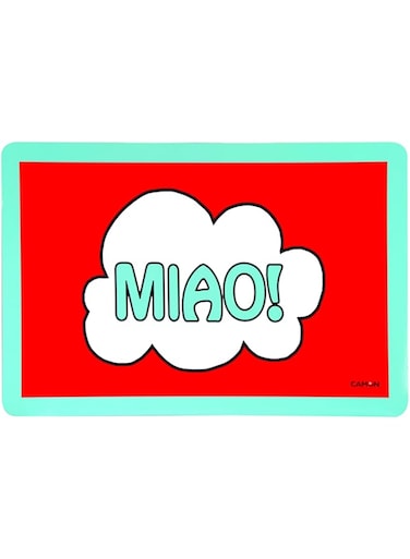 Camon Bowl Mat &ldquo;Miao!&rdquo; 43X28Cm