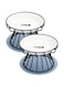 Dorakitten Cat Feeder, Ceramic Bowls with Anti-Skid Mats, Elevates Food and Water for Cats and Small Dogs, Easy to Clean