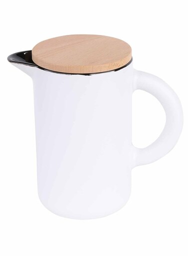 Pear White Vaga Jug 1 Litre