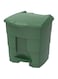 Cosmoplast 30L Step on Waste Bin with Pedal, Hunter Green