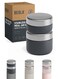 Set of 2 Single Wall Stainless Steel Food Jars, Stainless Steel Lunch Box, Food Containers for Lunch On-the-go, Tiffin for Adults or Kids, Perfect for School or Office, BPA FREE (Lava Gray)