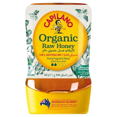 Capilano Organic Australian Honey, 340g