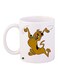 Scooby Doo Printed Coffee Mug White/Brown/Black 11ounce