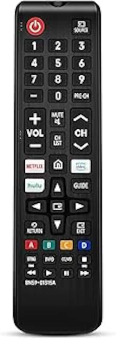 Universal Remote-Control for Smart-TV, Control Replacement fit for 4K UHD QLED HDTV LED TVs, with Hulu Netflix Prime-Video Buttons