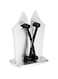 Dubai Gallery Kitchen Knife Sharpener Silver/Black