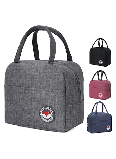 COOLBABY Small Thermal Bag Lunch Box （Grey）