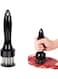 Steel Needle Ultra Sharp 21 Blades Tenderizer Tool with Cleaning Brush Kitchen Gadgets for Tenderizing Beef Chicken Steak Veal Poultry Cooking