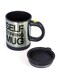 Automatic Stainless Steel Coffee Mixing Blender Self Stirring Mug (Plastic Interior) (Multicolor)