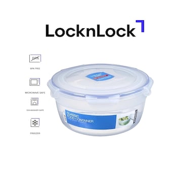 LocknLock 850ml Salad Bowl &ndash; Airtight, BPA-Free Container with Drainage Tray for Fresh Salads