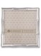 Lawrence Frames Bamboo Design Metal Frame, 4x4, Silver